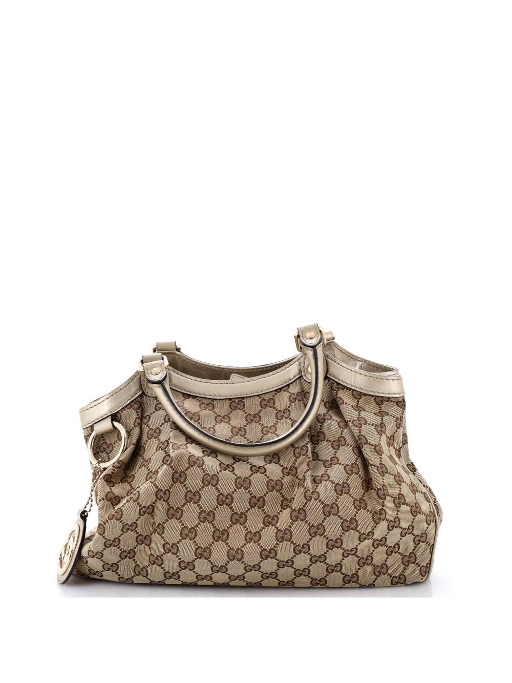 Gucci Sukey Tote Gg Canvas With Leather #364724G92B